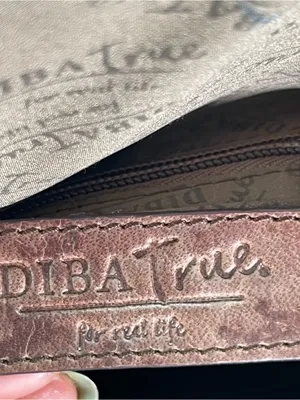 Diba True Leather Shoulder Bag Boho Slouchy Hobo Brown Whimsigoth Hippie Fairy thumbnail 10