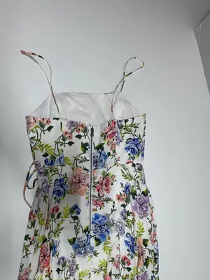 Alice & Olivia Trixie Floral Spaghetti Strap Mini Dress - Size 2.‎ thumbnail 12