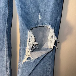 Abercrombie & fitch curve love 90’s straight ultra high rise jeans 6/28 Short #7 thumbnail 2