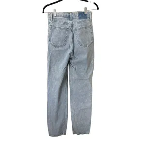 ABERCROMBIE & FITCH Ultra High Rise 90s Straight‎ Denim 26/2R thumbnail 3