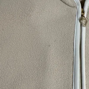 Susan Graver Size XS Beige Sleeveless Fleece Vest thumbnail 6