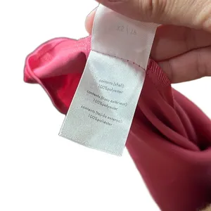NWT WEWOREWHAT Hot Pink Satin Cut‎ Out Midi Length Skirt XS thumbnail 7