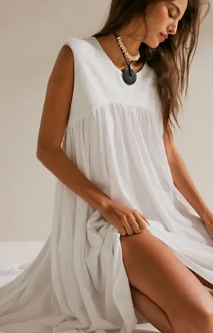 NWT Free People Madelyn Midi in Ivory Size Small thumbnail 1