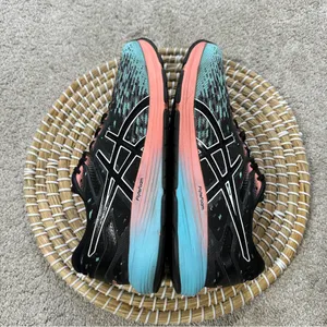 Asics Women's Dynaflyte 4 Running Sneakers Shoes 1012A465 in Noir Bleu Menthe 10 thumbnail 9