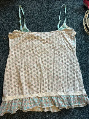 Pj Salvage pajama tank top White Size M thumbnail 4