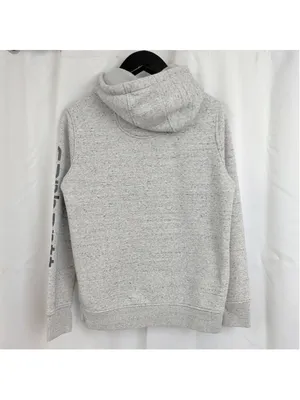 Ladies' Carhartt Heather Gray Relaxed Fit Sweatshirt Medium thumbnail 5