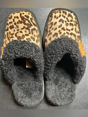Ariat Women's Size 6 Jackie Exotic Cheetah Slippers thumbnail 5