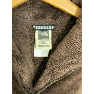 The North Face Osito Quarter Zip Pullover Brown Fleece Women's medium‎ thumbnail 2