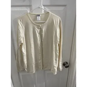 Liz Baker Button Up Sweater Size XL Tall New Without Tags thumbnail 3