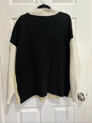 12th tribe color block knit cardigan Small thumbnail 4