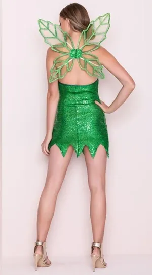 NEW Roma Mischievious Fairy Tinkerbell Costume Size Small thumbnail 4
