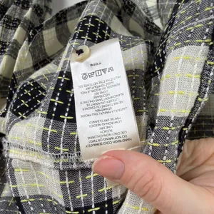 Pilcro Anthropologie Plaid Wool Blend Button Front Blouse Small Boho‎ Academia thumbnail 8