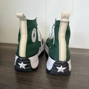 Converse Run Star Hike Hi‎ Top Platform Sneakers M9 W10.5 Court Green thumbnail 4