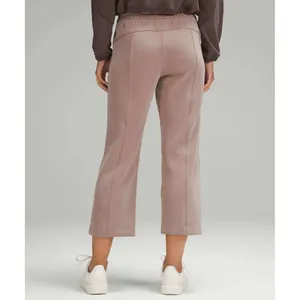 Lululemon Softstreme High-Rise Straight-Leg Cropped Pant Taupetastic 16 LW6BZXS thumbnail 2
