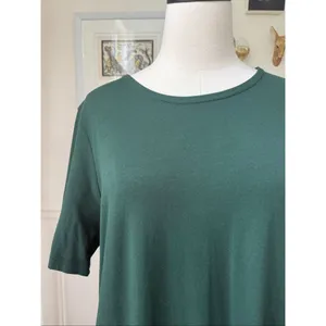 Universal Standard Tshirt Dress Pockets Emerald Green XS 12 10 thumbnail 3