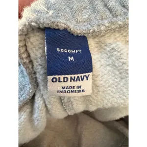 Old Navy Straight Leg Sweatpants Sz M‎ Gray thumbnail 5
