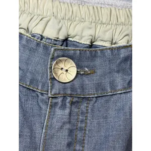 Vintage Y2K cropped jeans women Baggy Size S-M thumbnail 6