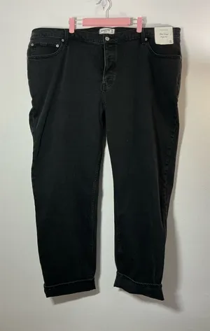 Abercrombie & Fitch The Dad High Rise Jeans Size 22 Long thumbnail 1