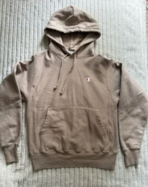 Champion brown/tan hoodie thumbnail 1