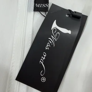 Elegant White Flowy Dress thumbnail 5
