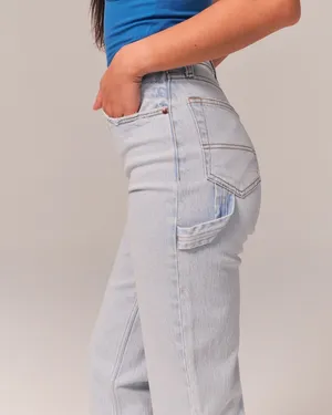Abercrombie 90s Straight Jeans Curve Love thumbnail 2