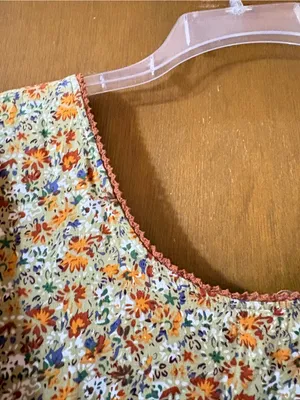 NWOT Natural Life green & brown floral maxi dress thumbnail 8