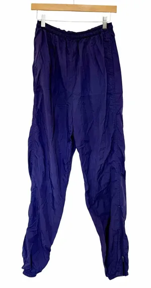 Vintage Nike Purple Nylon Windbreaker Joggers Sz M thumbnail 1