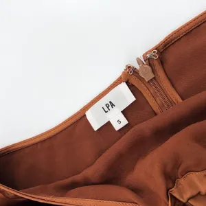 Aniston Dress in Hazelnut LPA Small thumbnail 4