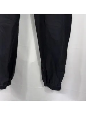 Old Navy Black Cargo Jogger Pants Women’s Medium Drawstring Elastic Waist Casual thumbnail 4