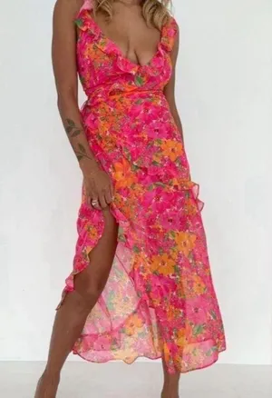 Rumored Pink just like heaven maxi Size XS thumbnail 1