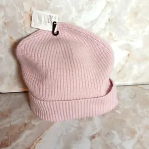 Lululemon Ribbed merino wool Bennie women's size extra large pink Barbie thumbnail 3