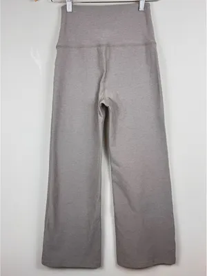 Beyond Yoga High Waisted Wide Leg Cropped Pants Oatmeal Beige Size M thumbnail 6