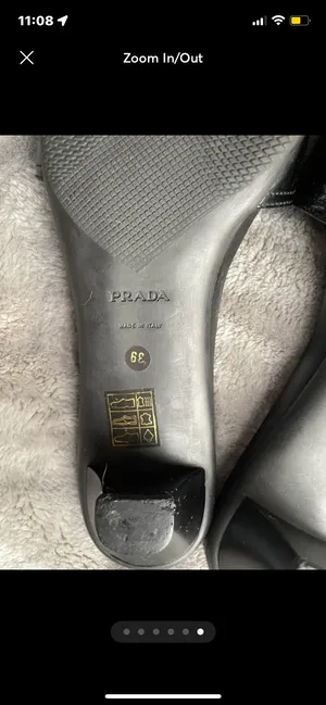 Prada Vintage 90s  Kitten Heels thumbnail 6