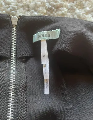 Kimchi Blue Black Skater Skirt thumbnail 3