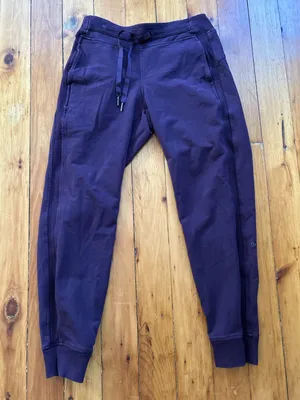 Lululemon Purple Athletic Drawstring Joggers 6 thumbnail 1