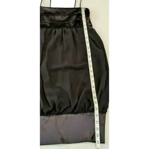 Women's Zara Black X-Small Cocktail Party Mini Dress D20 thumbnail 8