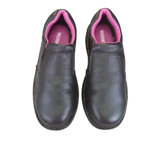 Wolverine Bailey Slip On Brown Leather Boots Shoes Womens‎ 8.5W Wide Work W10192 thumbnail 4