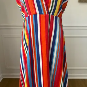 Lulus Elianna Rainbow Stripe Backless Maxi Dress $70 S thumbnail 5