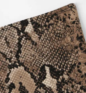 SheIn snakeskin cropped tube top thumbnail 3