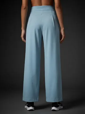 Nike Bliss Women's Dri-FIT Trousers size XS wide leg soft and comfort thumbnail 3