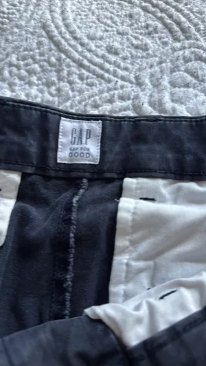 Navy blue khakis men thumbnail 4