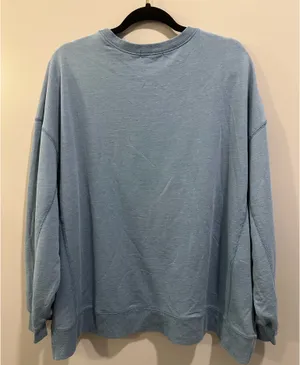 Z-Supply Modern Weekender Relaxed Crewneck Top Mariner Blue thumbnail 5