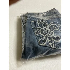 Miss Me Jeans Women 31 Bootcut Dark Wash Embroidered Rhinestone JP5033R thumbnail 9