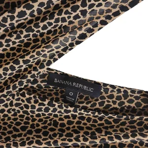 Banana Republic Women's Midi Dress animal print size 0 thumbnail 5