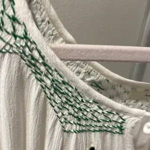 Hagel Embroidered pleasant blouse high low thumbnail 4