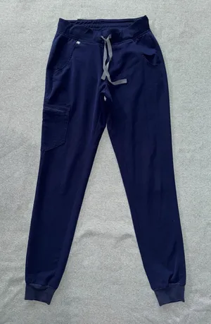 Figs Jogger Women Zamora Navy Blue Taper Technical Scrub Size Xsmall Tall thumbnail 1