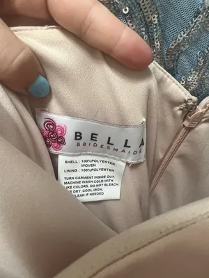 Bella Bridesmaid Dress Pink Size 00 thumbnail 5