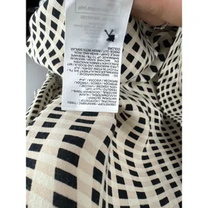 Women’s Ulla Popken Size 16/18 Cream Beige Black Patterned Blouse thumbnail 5