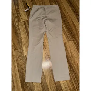 Alfani NEW Womens Sz 2 Slim Leg Tummy Control Pants Khaki‎ Dress Stress thumbnail 4