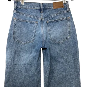Madewell The Perfect Vintage Wide-Leg Jean 26P Blue High Rise Denim Pants thumbnail 8